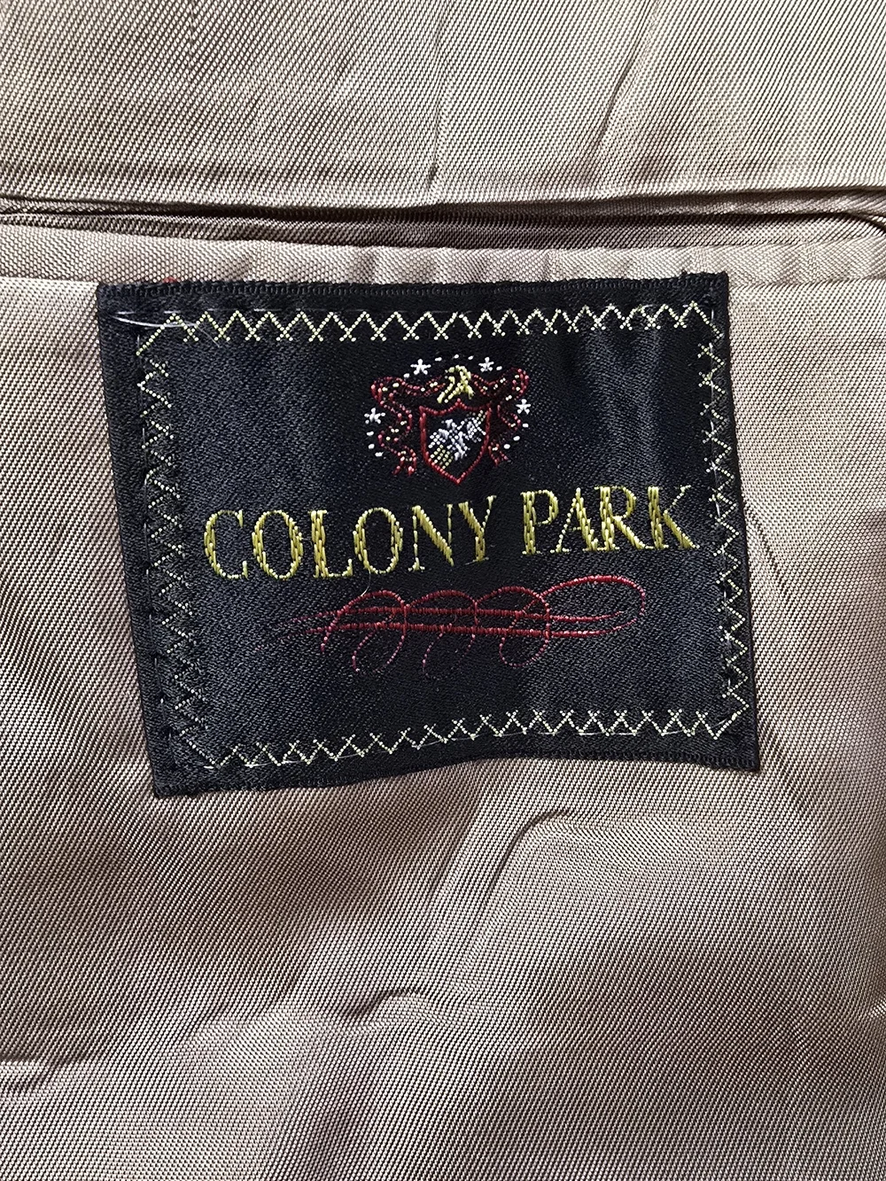 Colony Park Men's Tan Corduroy Blazer - Classic Tailored Style